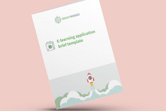 E-learning application briefing template