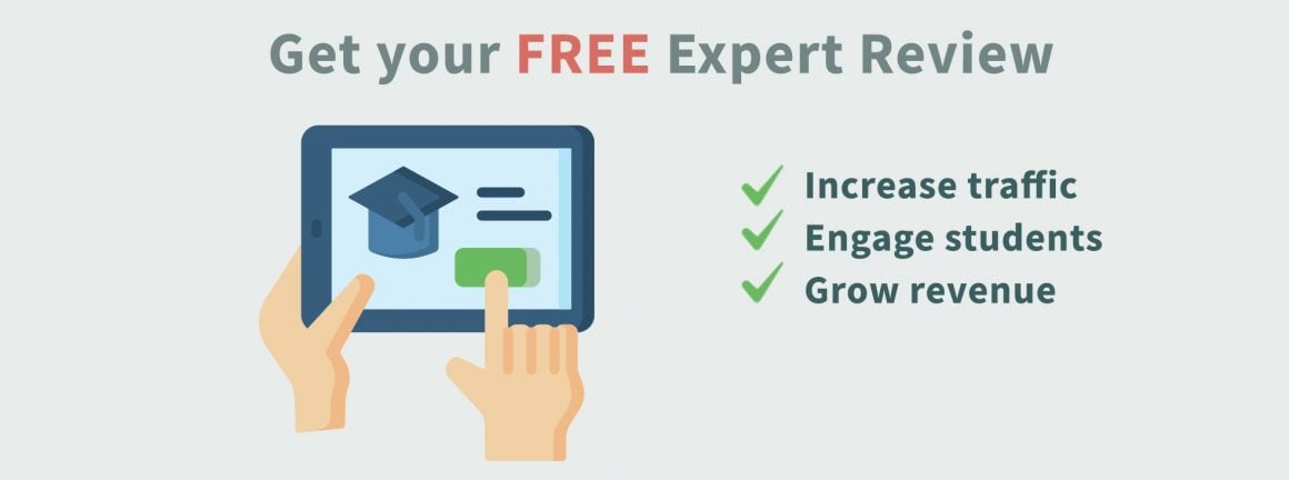 Elearning website expert review