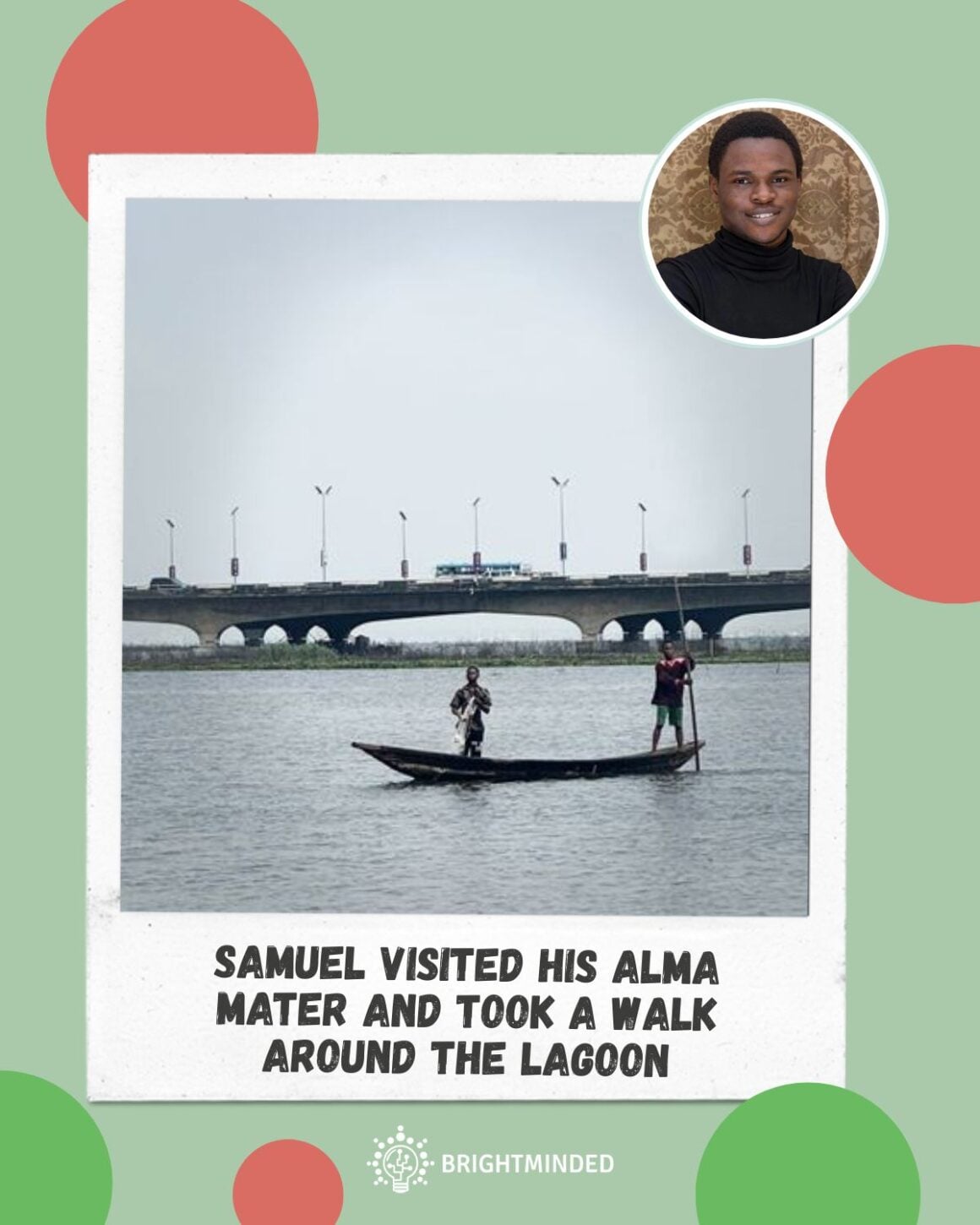 Samuel's picture of the lagoon