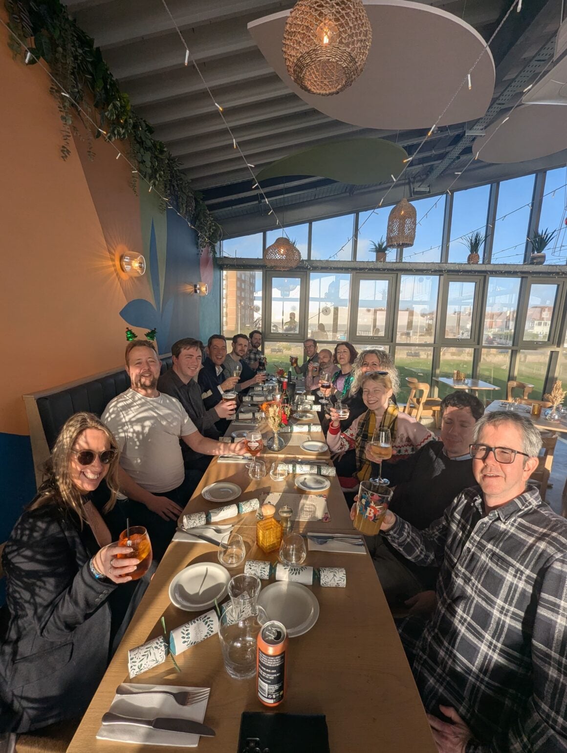 BrightMinded team at a table