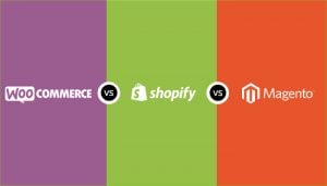 Woo Commerce vs Shopify vs Magento lead image